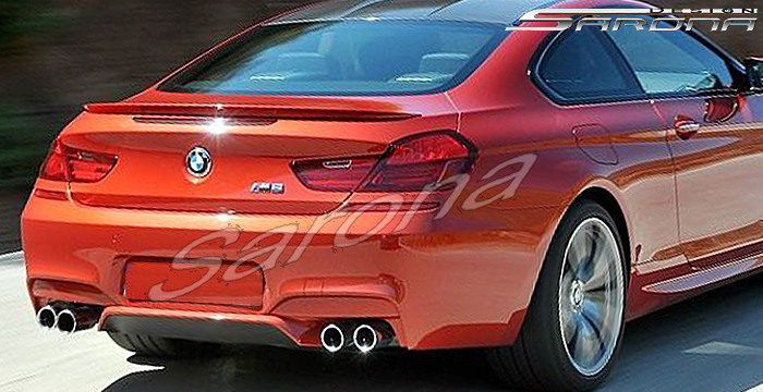 Custom BMW 6 Series  Coupe & Sedan Trunk Wing (2012 - 2019) - $290.00 (Part #BM-071-TW)